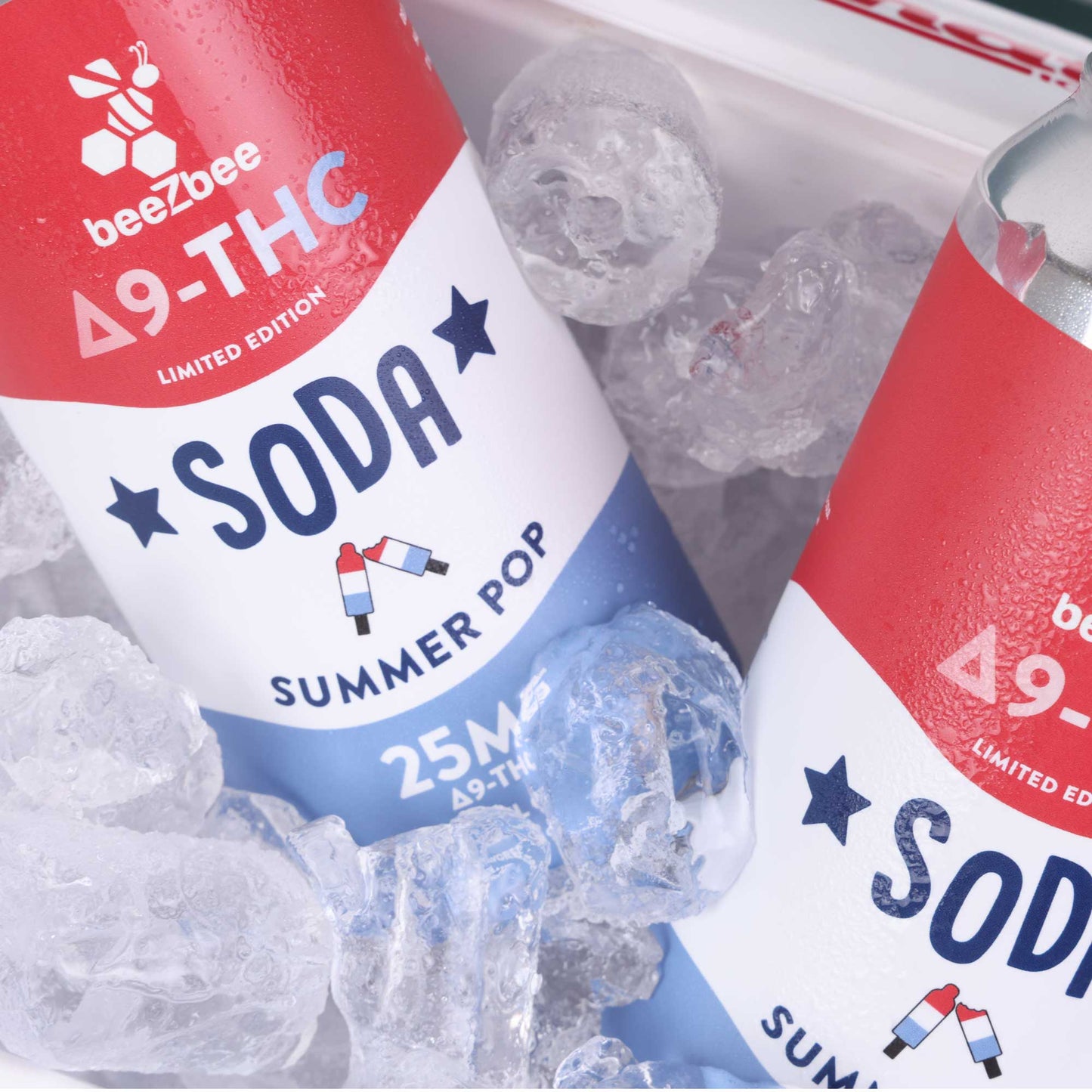 Delta - 9 THC Soda in Limited Edition Summer Pop - 4 Pack - Shop CBD Kratom