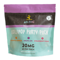 Delta-9 THC Terpene Lollipop Party Pack