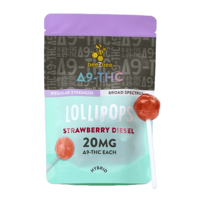 Delta - 9 THC Terpene Lollipops - Shop CBD Kratom
