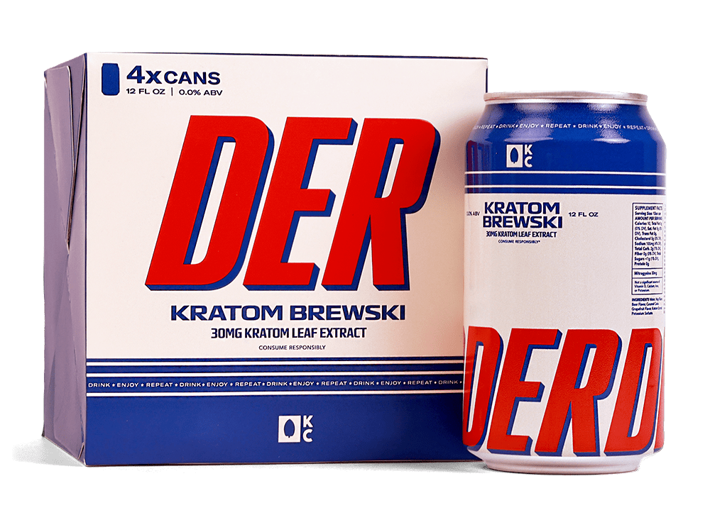 DER 30mg Kratom Brewski - 4 Pack - Shop CBD Kratom