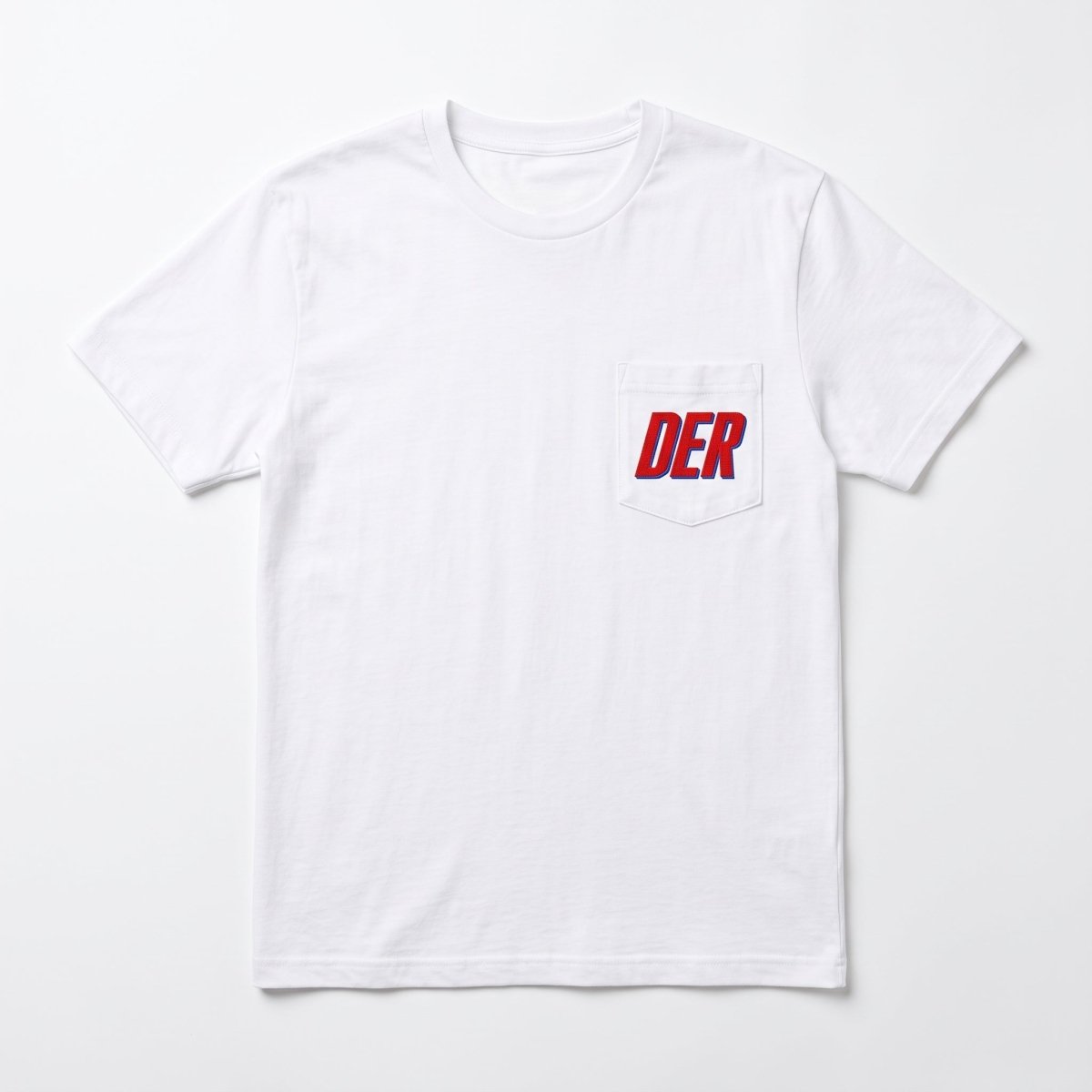 DER Embroidered Pocket Tee - Shop CBD Kratom