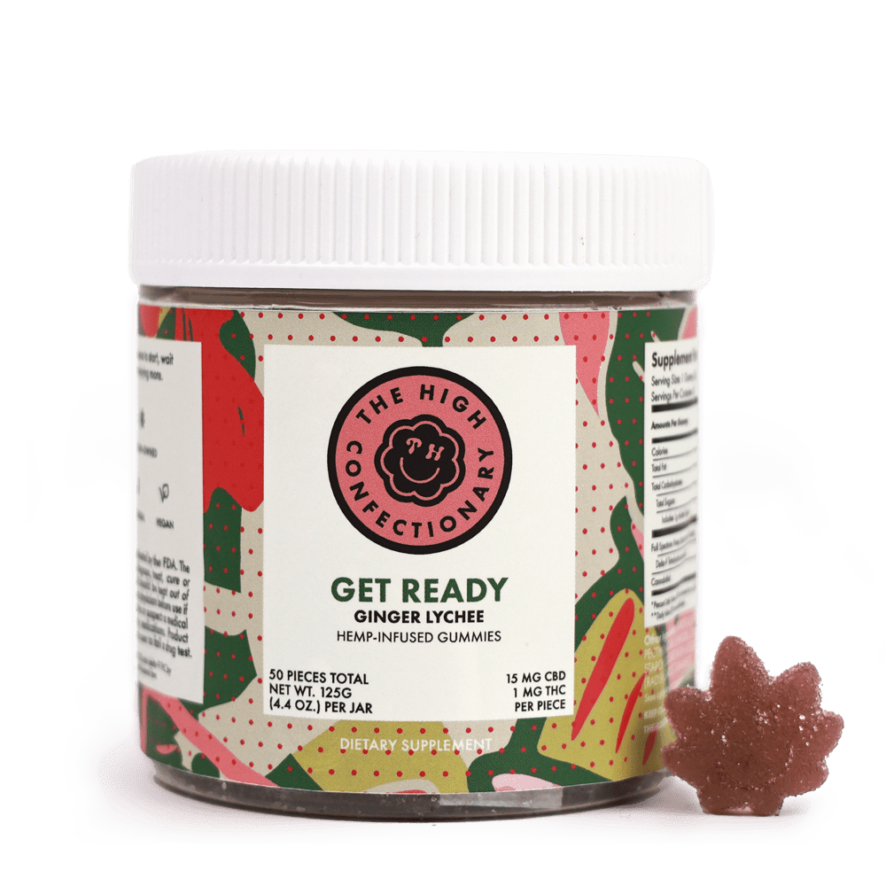 Get Ready Gummies, 1mg THC + 15mg CBD - Shop CBD Kratom