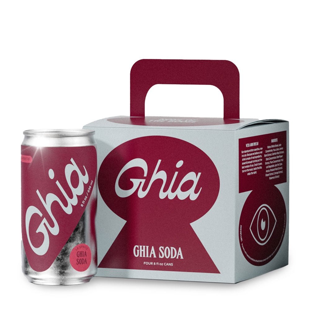 Ghia Soda Aperitivo, 4 pack - Shop CBD Kratom