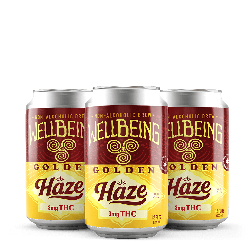 Golden Haze 3mg THC - 4 pack - Shop CBD Kratom