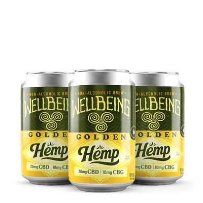 Golden Hemp 20mg CBD/10mg CBG - 4 pack