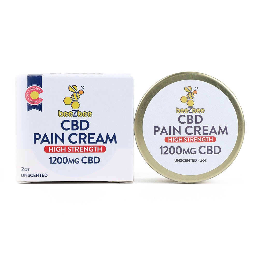 High Strength CBD Pain Cream, 1200mg - Shop CBD Kratom