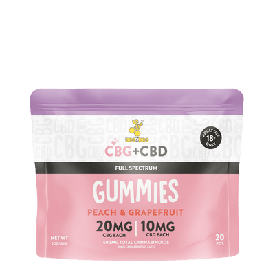 beeZbee Infused CBG + CBD Gummies
