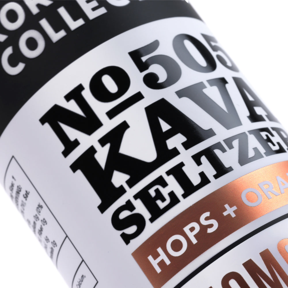 No. 505 Kava Seltzer - Hops + Orange, 4 pack