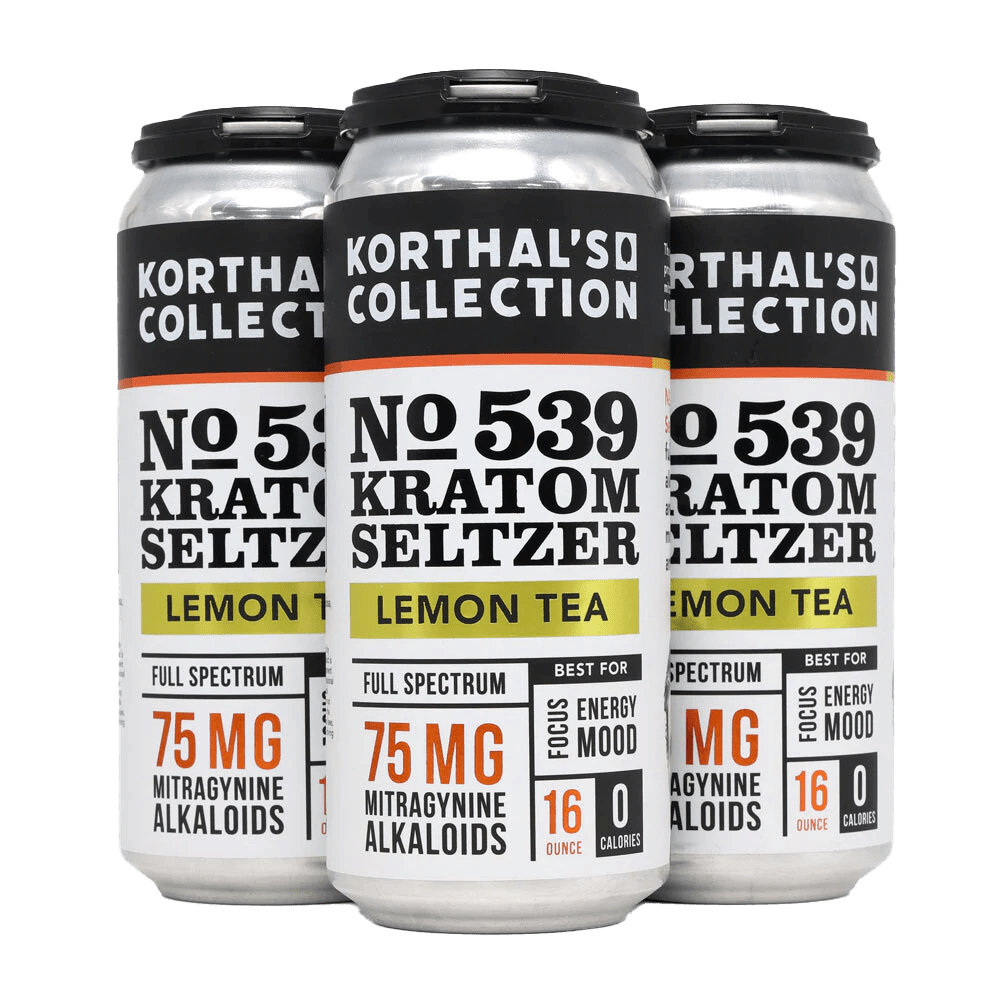 Korthal's Collection No. 539 Kratom Seltzer - 4 Pack - Shop CBD Kratom