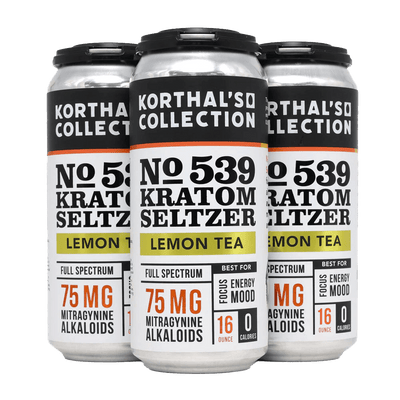 Korthal's Collection No. 539 Kratom Seltzer - 4 Pack - Shop CBD Kratom