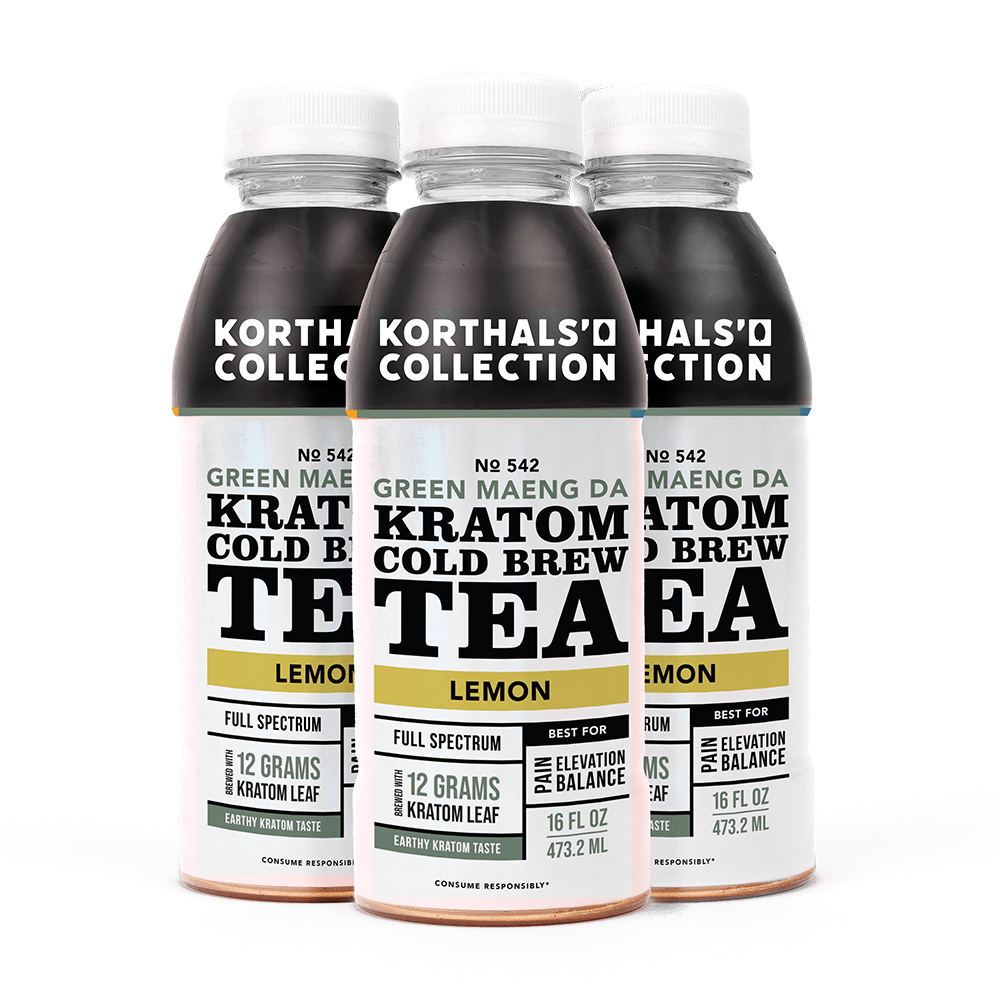 Korthal's Collection No. 542 Kratom Cold Brew Tea Green Maeng Da