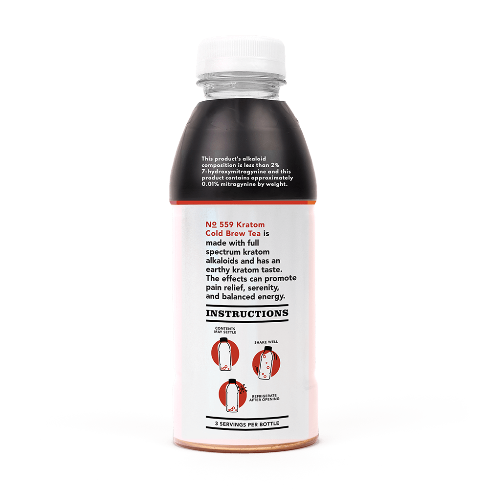 Korthal's Collection No. 559 Cold Brew Tea Red Maeng Da, 3 Pack - Shop CBD Kratom