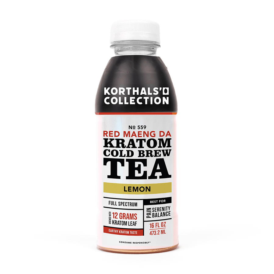 No 559 Kratom Cold Brew Tea Red Maeng Da
