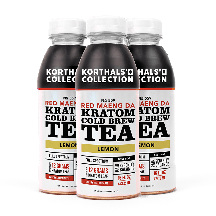 Korthal's Collection No. 559 Cold Brew Tea Red Maeng Da, 3 Pack