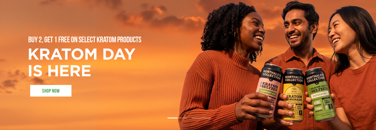 National Kratom Day: Buy 2, Get 1 Free on select kratom products