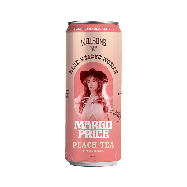 Margo Price Seltzer  5mg THC/5mg CBD - 4 pack - Shop CBD Kratom