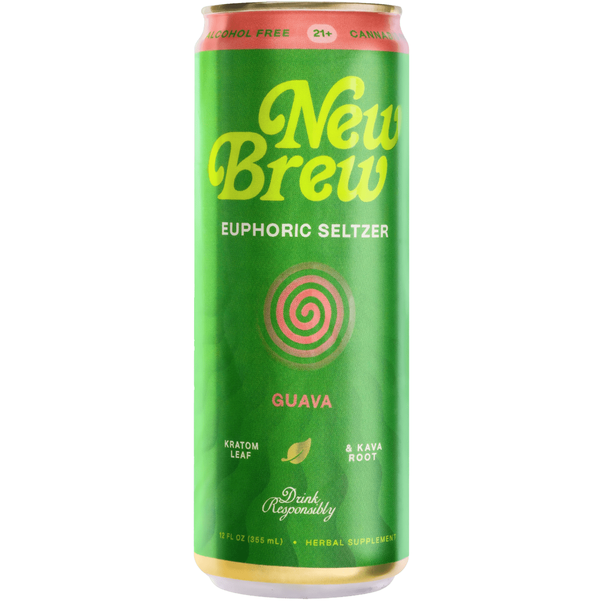 New Brew, Guava, 12 Pack - Shop CBD Kratom