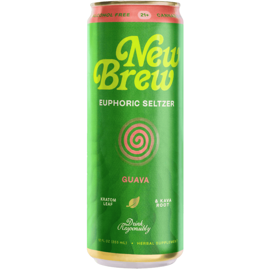 new brew euphoric seltzer Guava