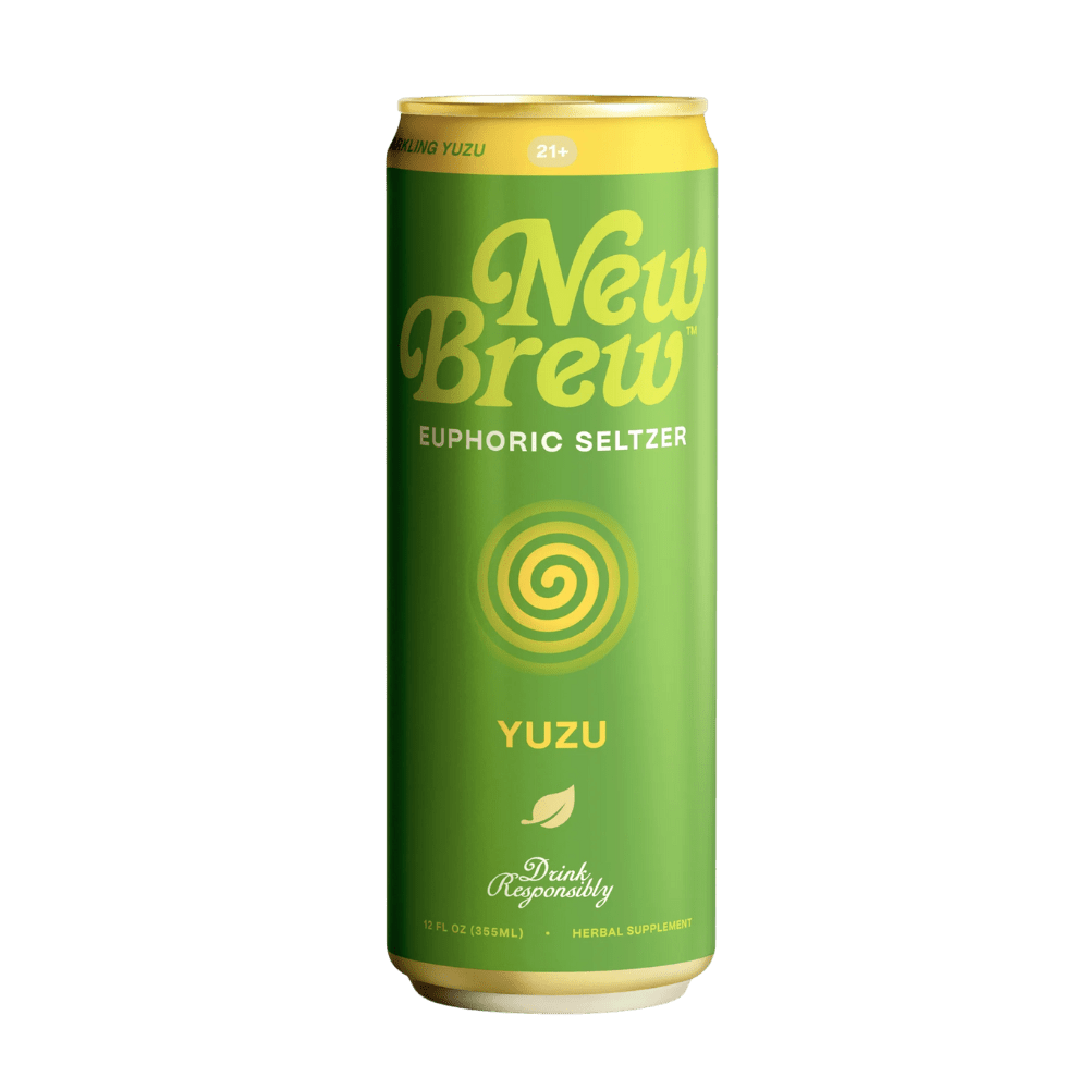 New Brew, Yuzu, 12 Pack - Shop CBD Kratom
