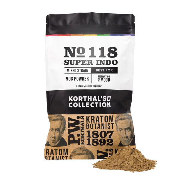 No 118 Super Indo Kratom Powder