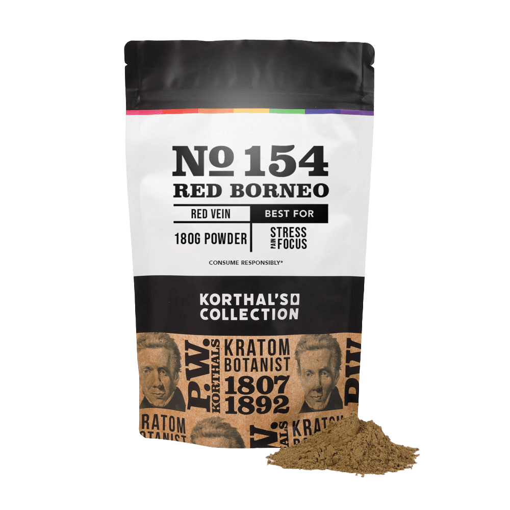 No 154 Red Borneo Kratom Powder - Shop CBD Kratom