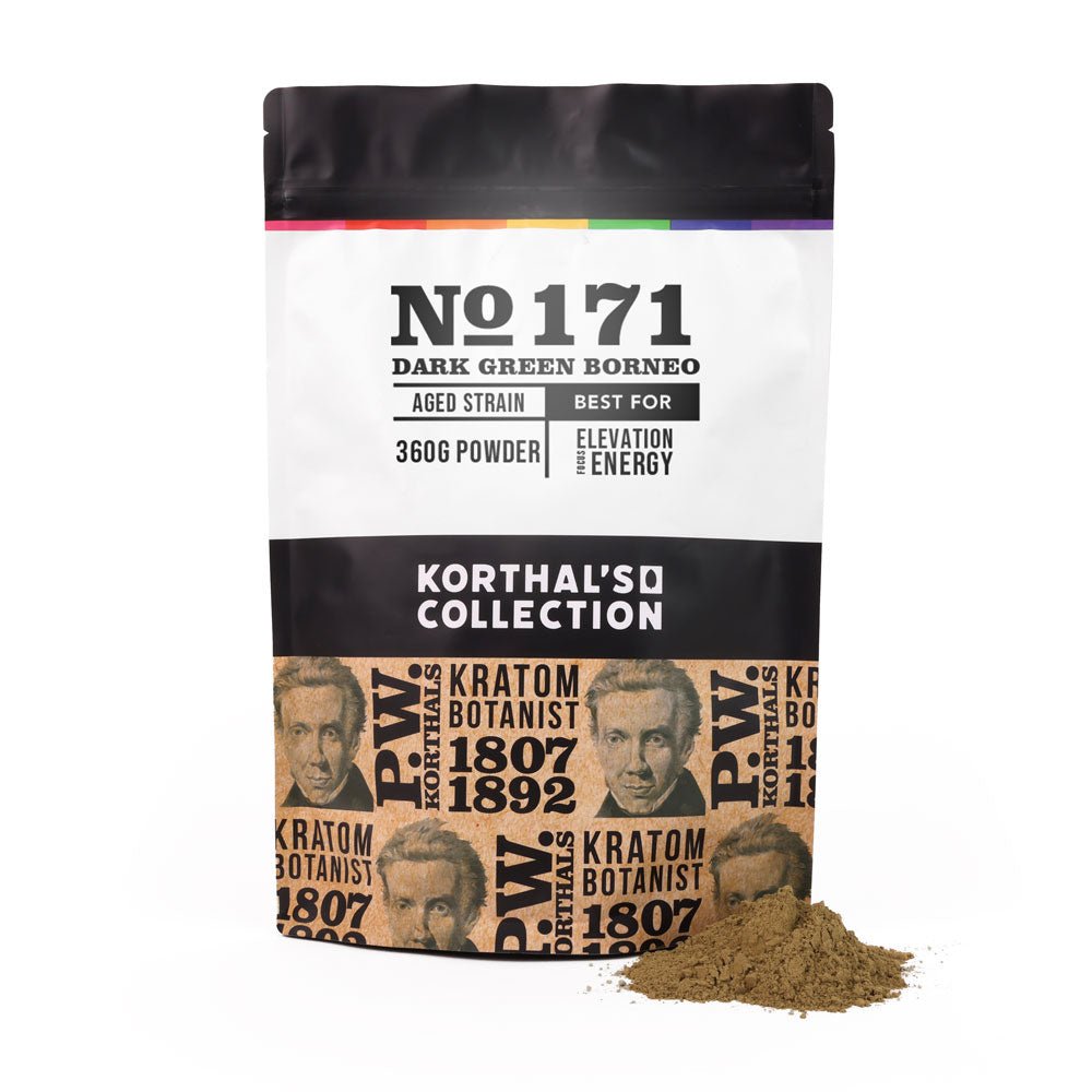 No 171 Dark Green Borneo Kratom Powder - Shop CBD Kratom