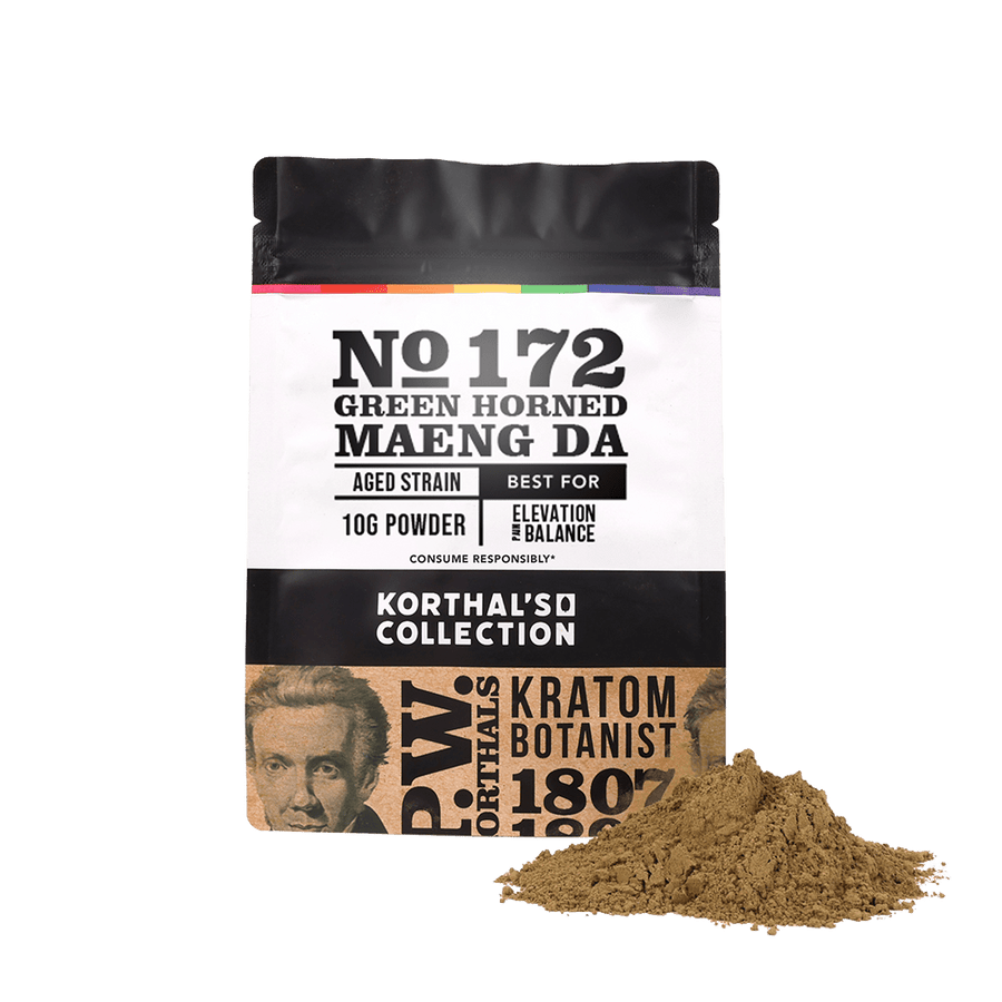 No 172 Green Horned Maeng Da Kratom Powder - Shop CBD Kratom
