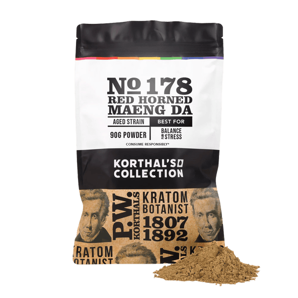 No 178 Red Horned Maeng Da Kratom Powder