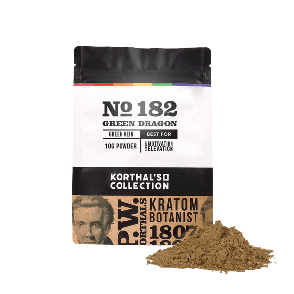 No 182 Green Dragon Kratom Powder - Shop CBD Kratom