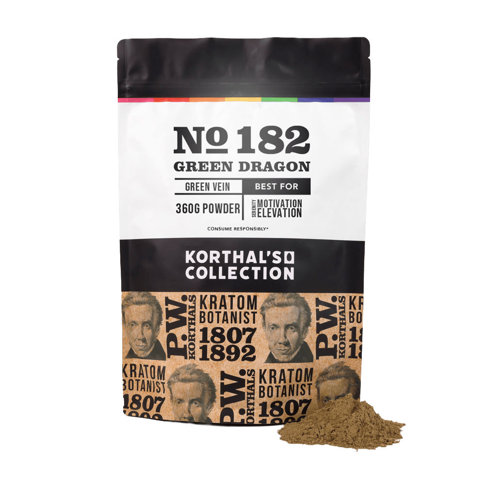 No 182 Green Dragon Kratom Powder - Shop CBD Kratom