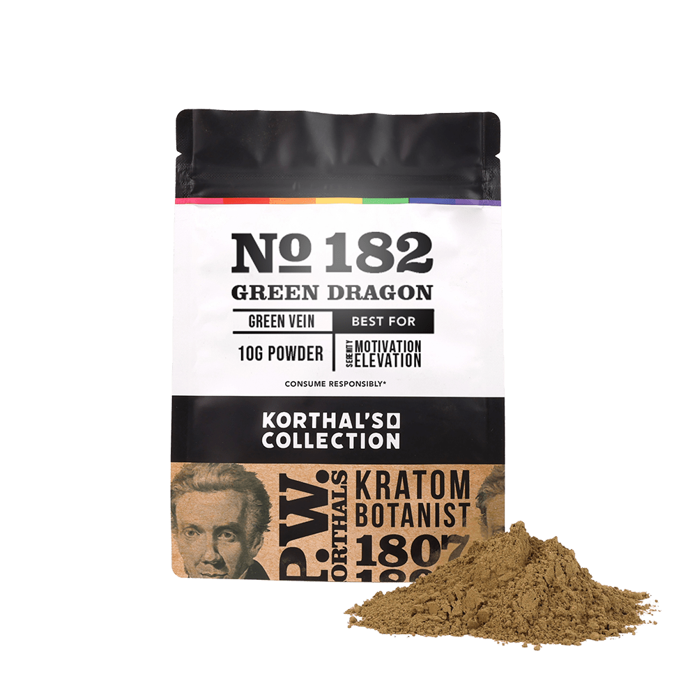 No 182 Green Dragon Kratom Powder - Shop CBD Kratom