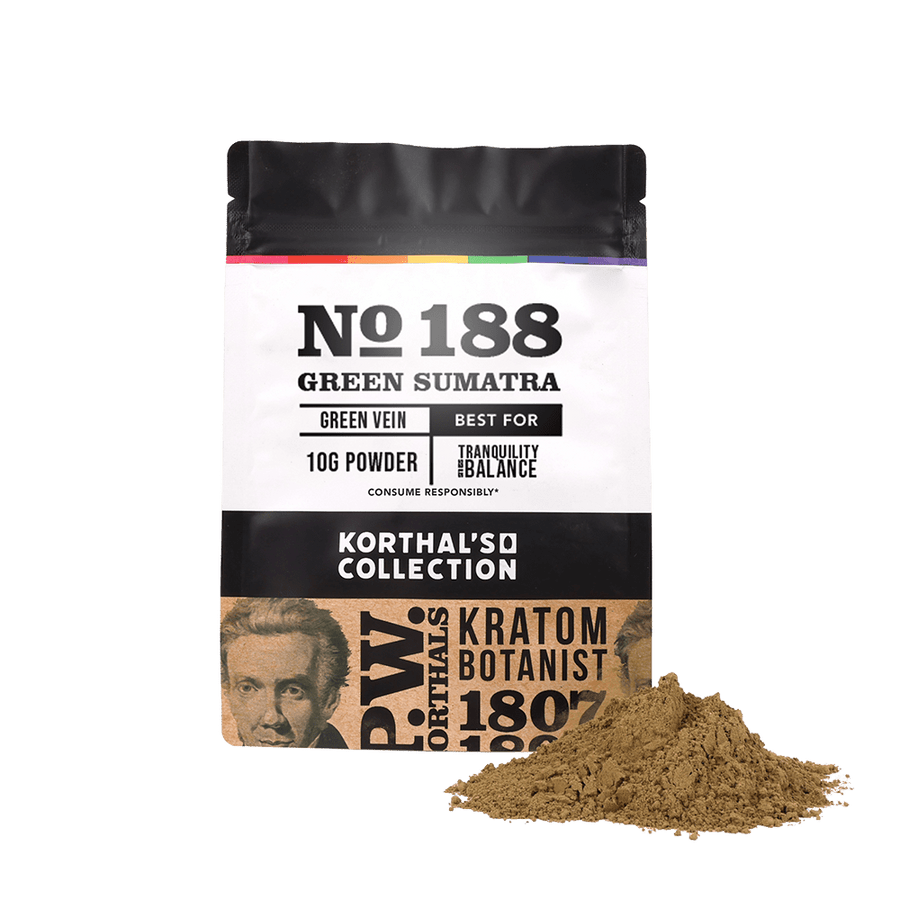 No 188 Green Sumatra Kratom Powder - Shop CBD Kratom