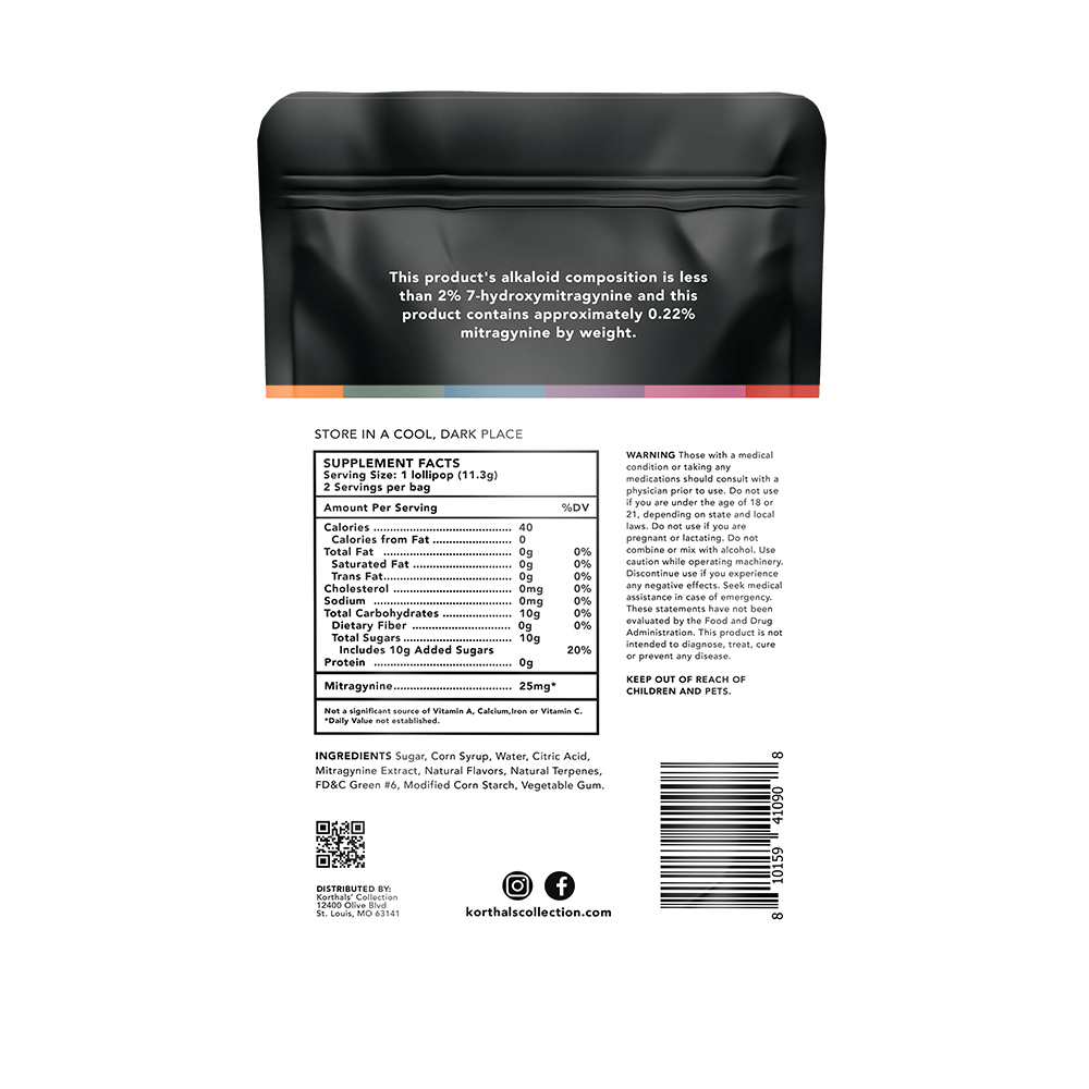 No. 357 Kratom Lollipops 2pk (25mg each) - Shop CBD Kratom