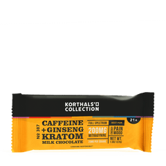 No 387 Caffeine + Ginseng Kratom Chocolate Bar