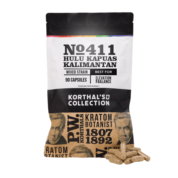 No 411 Hulu Kapuas Kalimantan Kratom Capsules