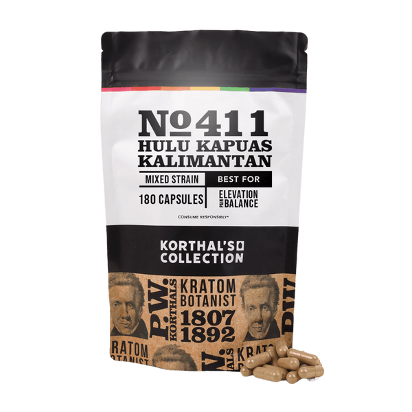 No 411 Hulu Kapuas Kalimantan Kratom Capsules