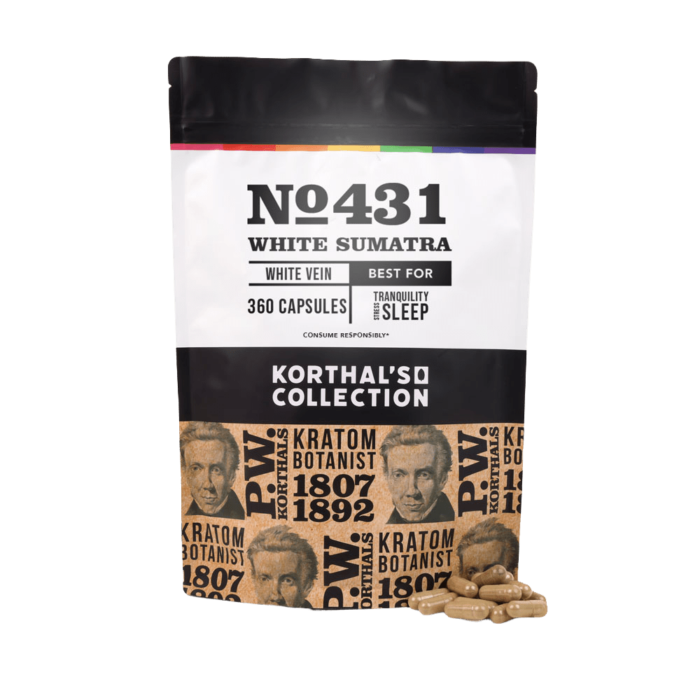 No 431 White Sumatra Kratom Capsules - Shop CBD Kratom