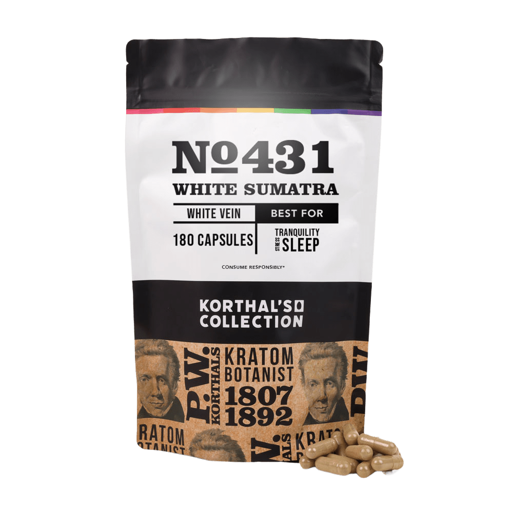 No 431 White Sumatra Kratom Capsules - Shop CBD Kratom