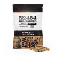 No 454 Red Borneo Kratom Capsules