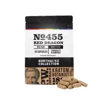 No 455 Red Dragon Kratom Capsules