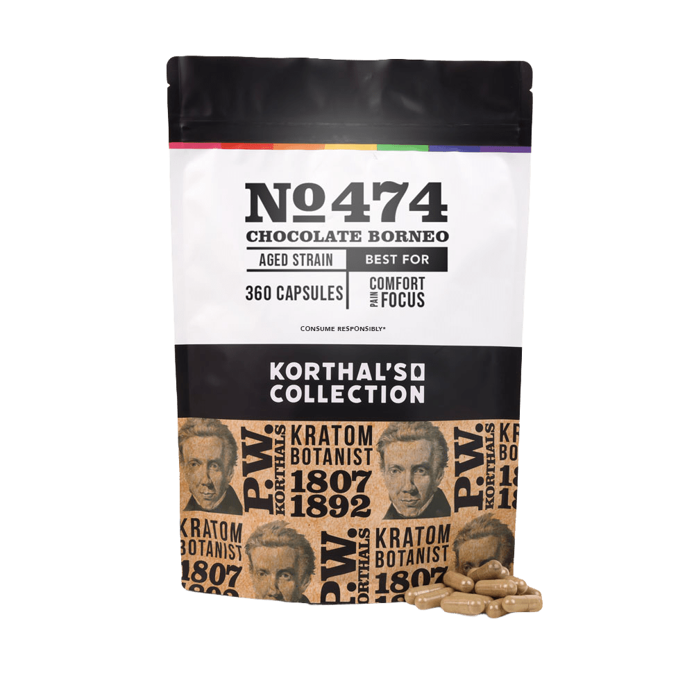 No 474 Chocolate Borneo Kratom Capsules