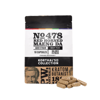 No 478 Red Horned Maeng Da Kratom Capsules