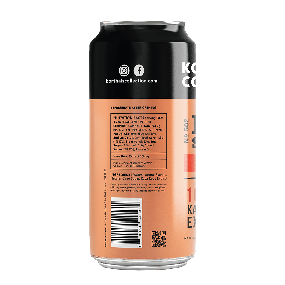 No 502 Kava Seltzer Paloma 16oz - 4 pack - Shop CBD Kratom