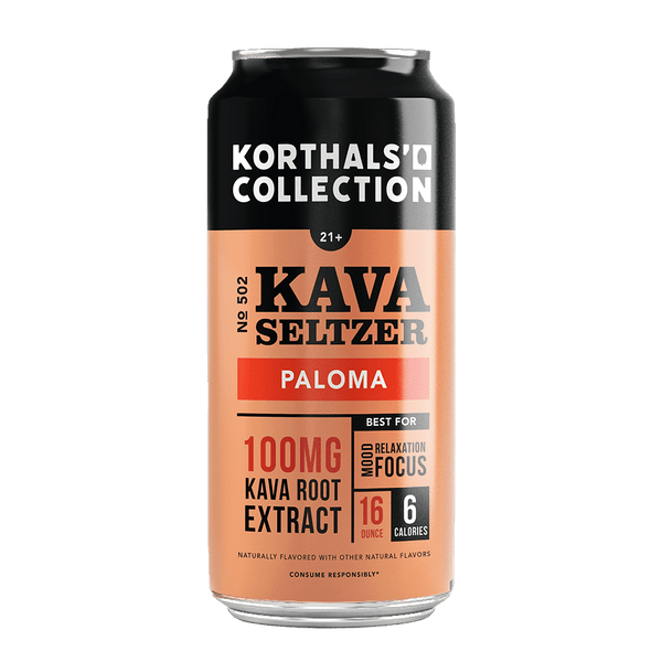 No 502 Kava Seltzer Paloma 16oz - 4 pack - Shop CBD Kratom