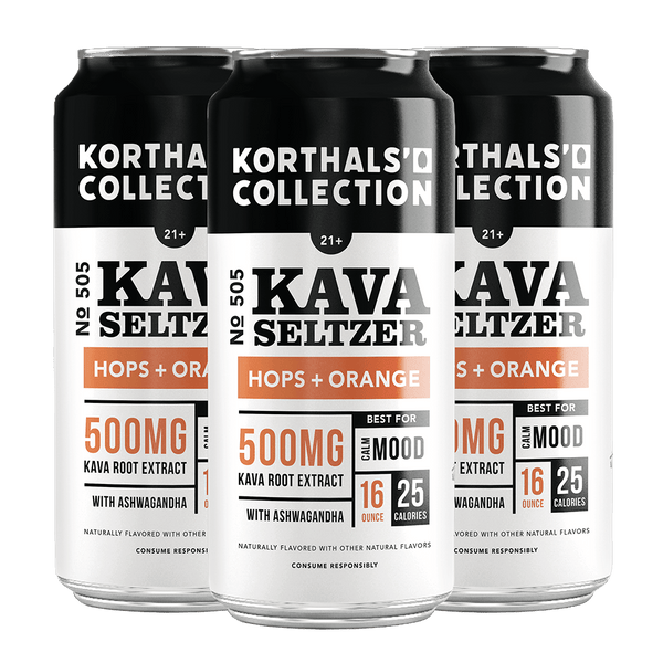 ダイエットドリンク neova advan No. 505 Kava Seltzer - Hops + Orange, 4 Pack