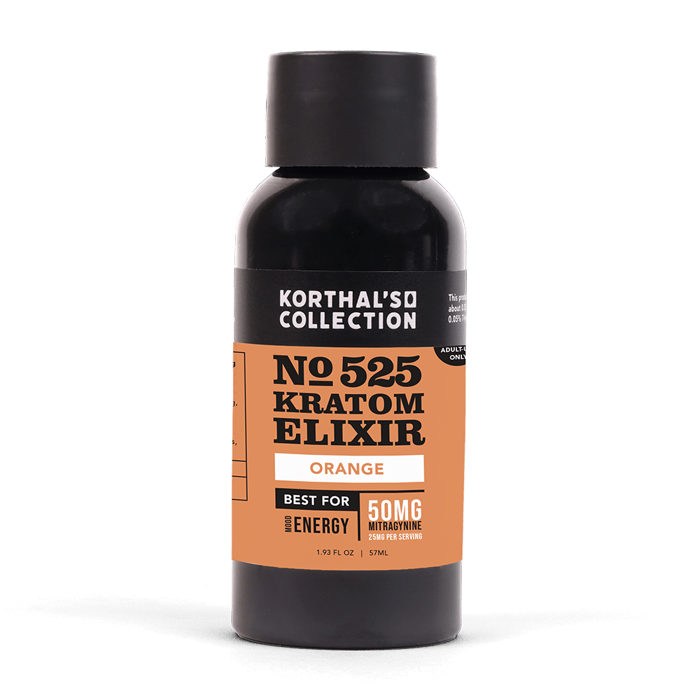 No. 525 Kratom Orange Elixir 50mg - Shop CBD Kratom
