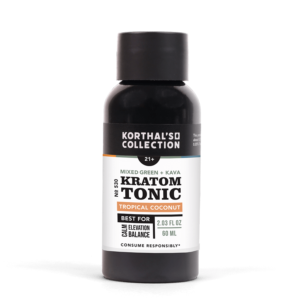 No. 530 Mixed Green Kratom & Kava Tonic, 3 Pack - Shop CBD Kratom