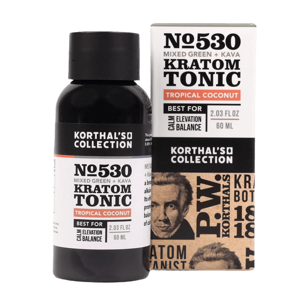 No. 530 Mixed Green Kratom & Kava Tonic - Refreshing Blend