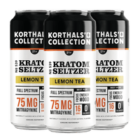 No. 539 Lemon Kratom Seltzer, 4 Pack