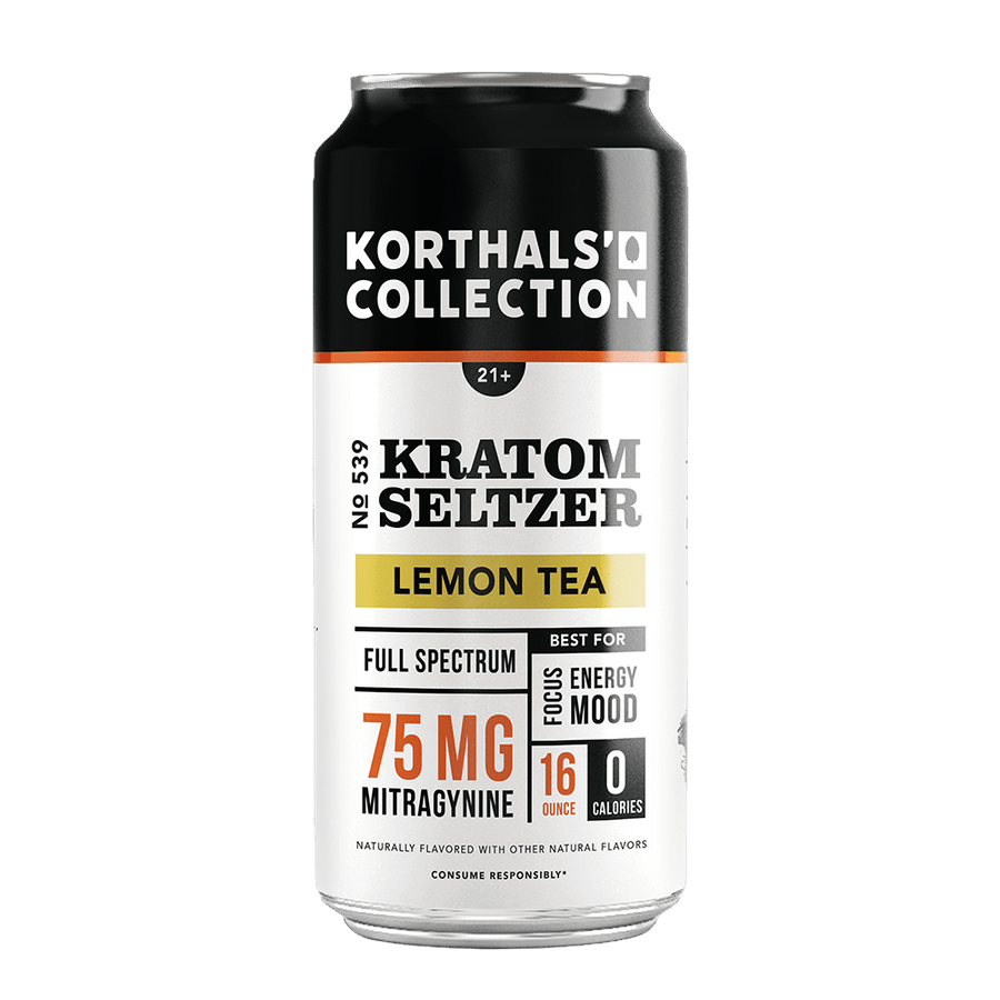 No 539 Lemon Kratom Seltzer